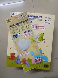 【現貨】韓國KIM’S WELL KF94四層兒童口罩 (一盒50個獨立包裝)