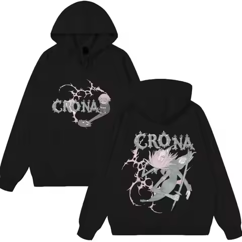 Japanese Anime Soul Eater Crona Funny Hoodies Men's Women Clothing Fashion Oversized Streetwear Casu