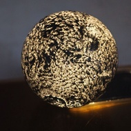 Xinjiang Gobi Magnetic Glass Stone, Weight 74.1g, Size 38mm4-8-21