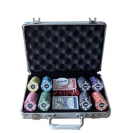 Wholesale Poker Chips Gift Box 200/300/500pcs Poker Chips Set Texas HoldEm Frosted Ceramic Poker Chi