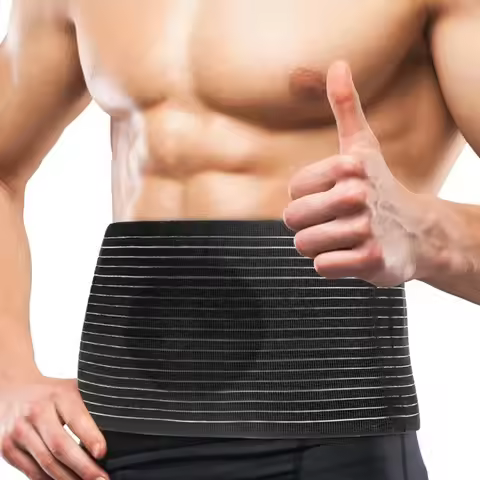 Umbilical Hernia Belt for Men and Women Abdominal Support Brace Hernia Binder With Hernia Support Pa