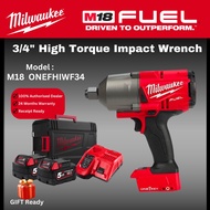 Milwaukee M18 3/4" High Torque Impact Wrench / ONEFHIWF34 / Cordless Impact Wrenches / Fastening Tools