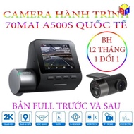 Xiaomi 70mai Dash Cam Pro Plus A500S Dashcam International Version High Definition Convenient WiFi Connection