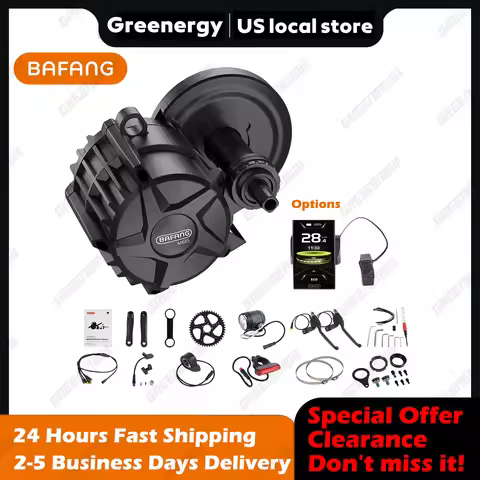 BAFANG M625 M325 750W 1000W 500W Mid Drive Kit 48V 52V Ebike Conversion Kit Electric Bike Conversion