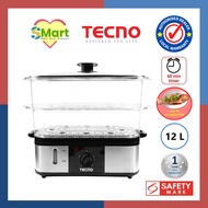 Tecno 12L 2 Tier Electric Food Steamer [TES1200]
