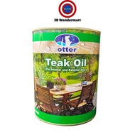 Otter Wood Paint Teak Oil Preservative 0.9L