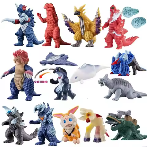 13cm Little Monster Kigalo Caesar Gedos Raibasser Sphere Geomos Agira Action Figures Soft Model Chil
