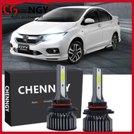 สำหรับHonda City T9Aปี2014 - 2020 (ไฟหน้า) -ด้านหน้าLEDไฟหน้าหลอดไฟLow Beam 6000K 12V-32V Bright Whi
