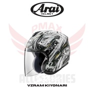 ARAI Vz-ram Kiyonari 100% Original Made In Japan Open Face Helmets