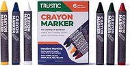 Universal Crayon Wax Marker for Industrial and Craft Detailed Marking on Lumber Metal Carton Ceramic