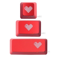 Heart-Shaped Customized Version Mechanical Keyboard Keycap Suitable for Cherry MX Axis Logitech G512