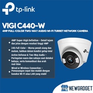 TP-LINK VIGI C440-W 4MP FULL-COLOR TWO-WAY AUDIO WI-FI TURRET NETWORK CAMERA