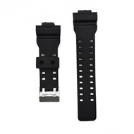 Replacement Watch Strap With Pins For G Shock 16mm GA-100 G-8900 GW-8900 Black