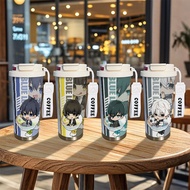 Blue Lock Anime Coffee Cup Tumbler Thermos Mug Stainless Steel 316 Mug Coffee Cup