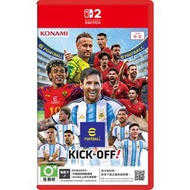 (全新) Switch 2 eFootball e-football Kick Off | PES Winning Eleven 2026 (日版, 中文/ ENGLISH/ 日文)- 足球, 世界盃