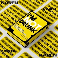 KAREN1 Card Games, Drinking Games I‘M NOT DRUNK Paper Cards, Fun Desktop Games Birthday Gift