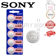 SONY CR1620 Lithium Battery Quality Coin Cell Watch Electronic 5pcs