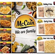 [Khayr Frozen] McCain Fries sell by Ctn - Smiley, Curly, Tater Tots, Crosstrax, Hashbrown & Surecris