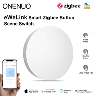eWelink Zigbee Smart Push Button Wireless Switch Include Battery Remote Control Automation Scenario
