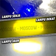 NEWEST H6 LASER LED LAMP 2 COLORS WHITE YELLOW LED H6 LASER MOTORCYCLE UNIVERSAL H6 LED BULB DUSK