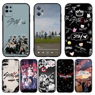 for Realme 3 5 6 7 8 Pro 5i 5s Q 6i 7i Group Stray Kids Kpop 8Y13 Black TPU Soft Silicone Casing Pho