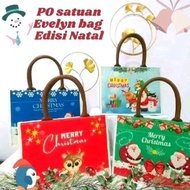 PO UNIT EVELYN BAG CHRISTMAS EDITION CHRISTMAS/