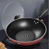 High Quality  Non StickWok    for Gas  wok Non-stick pan  Kitchen  wok for Gas Stove 32CM/34CM