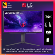LG 27'' / QHD / 2560 x 1440 / 240Hz / 0.03ms / UltraGear™ OLED Gaming Monitor - (27GR95QE)