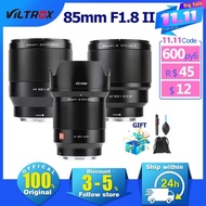 VILTROX 85Mm F1.8 II Lens Mark For Fuji Large Aperture AF Canon For Sony FE 85Mm F/1.8 Nikon Z Mount Camera