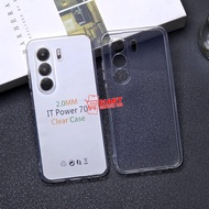 ITEL POWER 70 ITEL P70 CASE CLEAR HD 2.0MM CASE CLEAR TRANSPARENT ITEL POWER 70 ITEL P70/