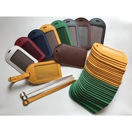 LUGGAGE TAG BAG TAG LEATHER LUGGAGE TAG
