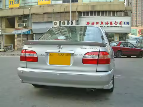 For Toyota Corolla AE110 JP Style Rear Apron (4 Door Saloon) - Perfect Fit AE110 4-Door, JP Sporty D