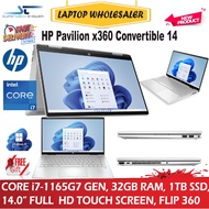 HP Pavilion x360 Convertible 14-Inch | Core i5-11Gen | Core i5-10Gen | Core i3-11 Gen , 16GB DDR4, 1