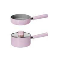 Ceramic Baby full induction non-stick pot and pan set EDA5221 size 16cm