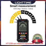 Digital Multimeter HT125A HT125B Automatic Multimetro AC DC 600V Voltage 4000 Counts Professional Mu
