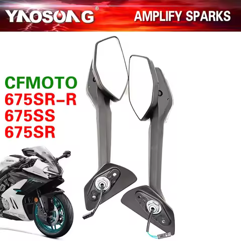 Motorcycle Rear View Mirror Left Right Rearview For CFMOTO 675SR CF675SR 675SS 675SRβR CF MOTO SR675