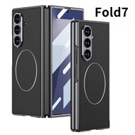 New For Samsung Z Fold7 Phone Case Fold7 Creative Inner Magnetic Ultra-Thin Phone Case