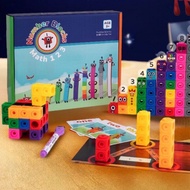 [SG STOCK] Numberblocks [1-10] &[11-20] MathLink Cubes Activity Set