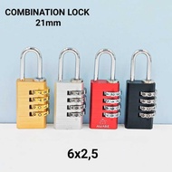 COMBINATION LOCK 21MM | 4-DIGIT PADLOCK | 4-NUMBER PADLOCK