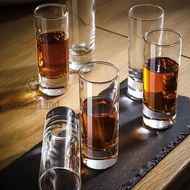 Straight Shot Glass/Bullet Glass/Whisky Cup/Liquor Soju Glass/Rice Wine Glass/Tall White Wine Glass