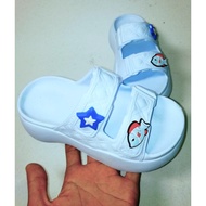 Latest Trendy Girls' Slop Sandals 4 cm Thickbiru 30-35 Waterproof Anti-Slip on the Feet