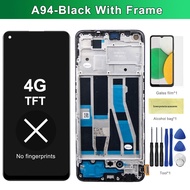 For AMOLED For OPPO A94 4G 5G 6.43CPH2203 CPH2211 A94 LCD Display Touch Screen Digitizer Assembly Re