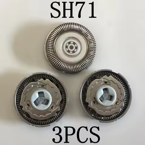 3PCS SH71 Replacement head sh70 Razor blade Heads for philips shaver Series5000 Series7000 S7910 S79