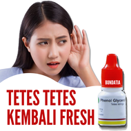 HASIL NYATA - Phenol Glycerol Fenol Gliserol Glyserol 10% Tetes Telinga Botol 5 Ml Penol Obat Infeks