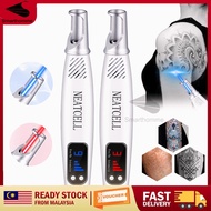 🔥Laser Picosecond Pen 9 Gear Face Skin Black Spot Removal Mole Tattoo Laser Freckle Pen Spot Blue Li