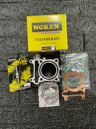 ชุดเสื้อลูกCNC หลีด จีออโน่ Pcx160 62 63 แคมช่างเดชอยุธยา พร้อมประเก็นทองแดง