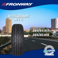 FRONWAY ROCKBLADE A/T II Collection Rim 17 & 18 Size(265/65R17, 265/60R18)