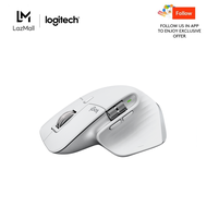Logitech MX Master 3S for Mac - Wireless Bluetooth Mouse with Ultra-fast Scrolling, Ergo, 8K DPI, Quiet Clicks, Track on Glass, Customisation, USB-C, Apple, iPad