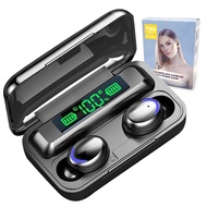 Earphone F9-5 Bluetooth Wireless Sport TWS Gaming Headphones