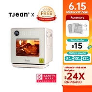 TJean Steam Oven Multifunctional Household Steam Air Fryer Oven Toaster Steamed Rice&Fish Appointmen
